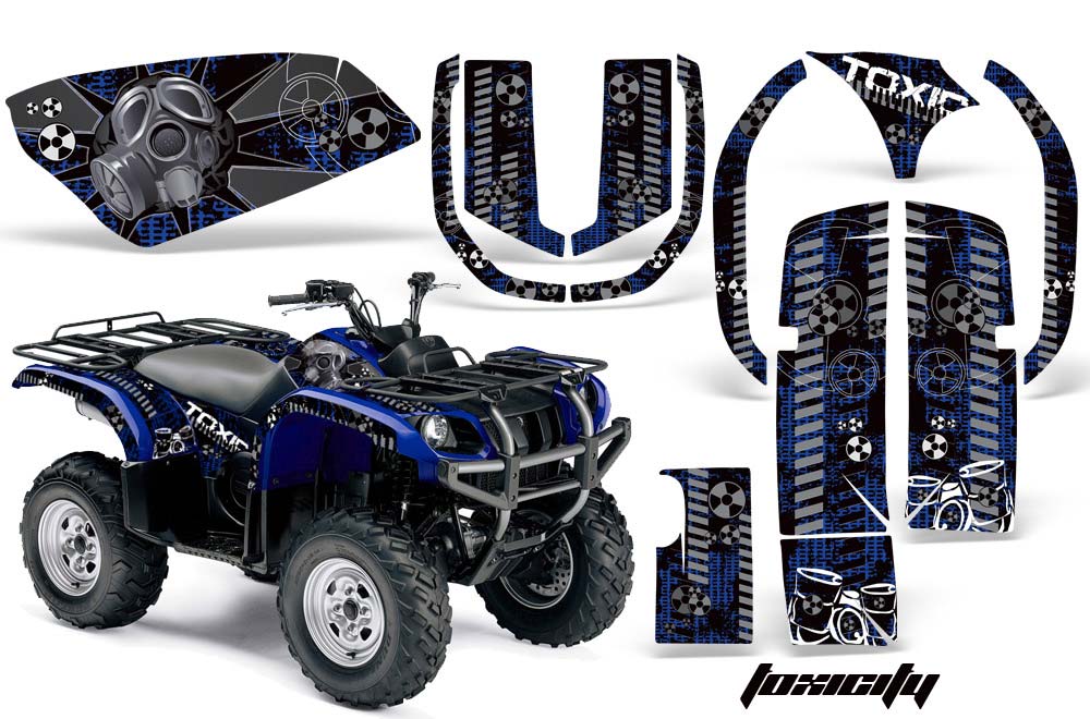 Yamaha Grizzly 660 ATV Custom Graphic Kit - All Years