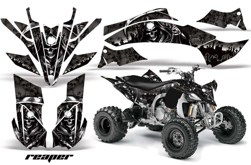 Yamaha YFZ 450SE / 450R ATV Graphic Kit - 2009-2013 Reaper Black