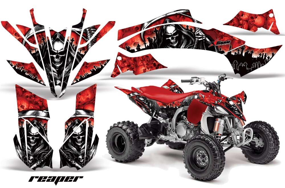 Yamaha YFZ 450SE / 450R ATV Graphic Kit - 2009-2013 Reaper Red