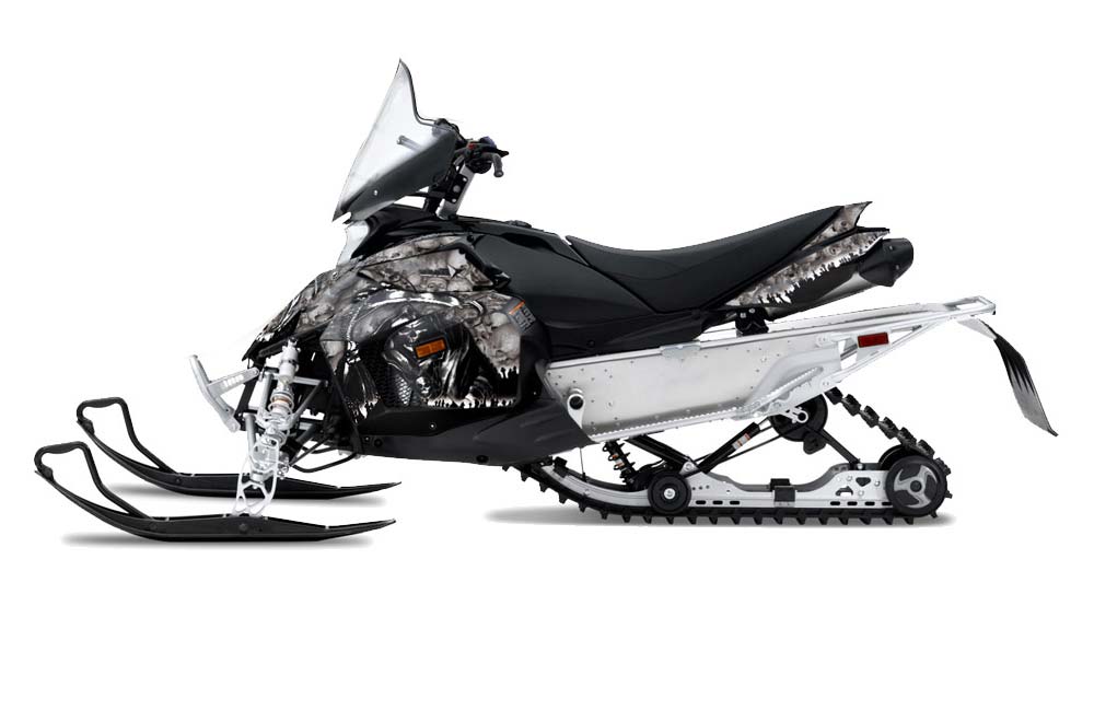 Yamaha Phazer RTX / GT Sled Graphic Kit - 2007-2016 Reaper Silver