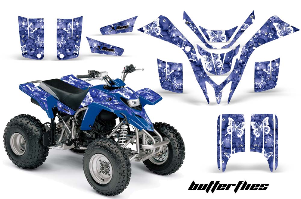 Yamaha Blaster YFS200 ATV Graphic Kit - 1988-2001 Butterfly Blue