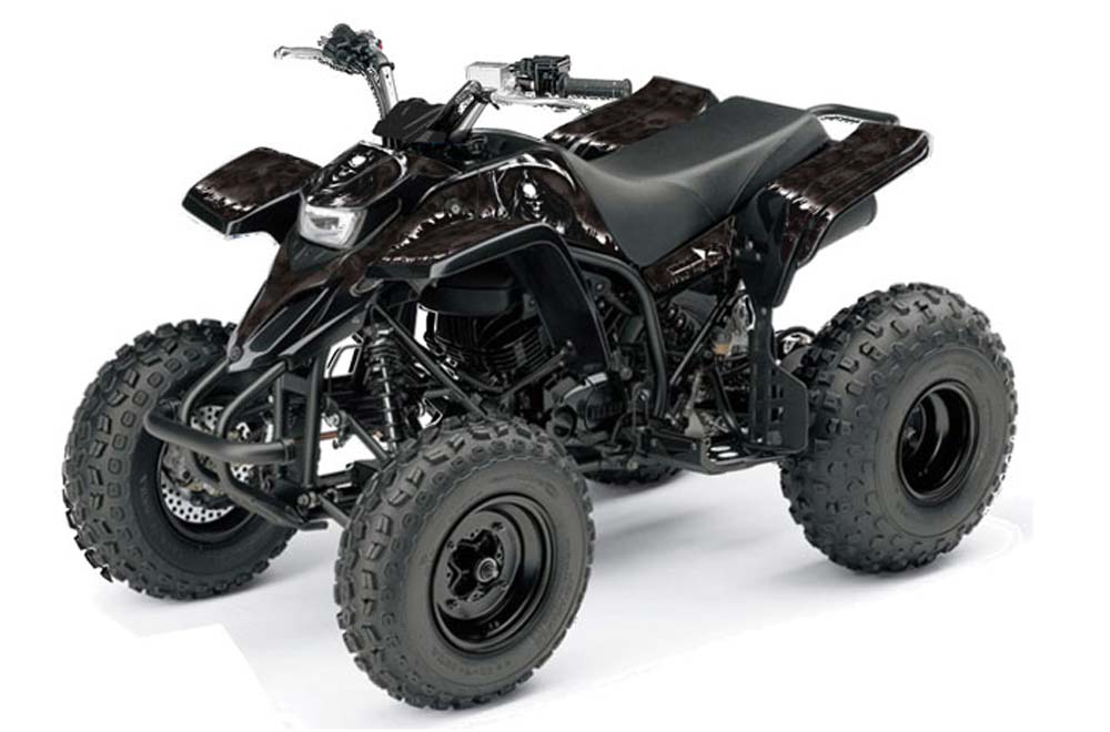 Yamaha Blaster YFS200 ATV Graphic Kit - 1988-2001 Reaper Black