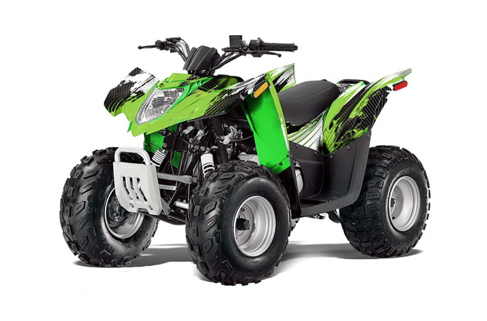 Arctic Cat DVX50 ATV Graphic Kit - 2008-2017 Carbon X Green