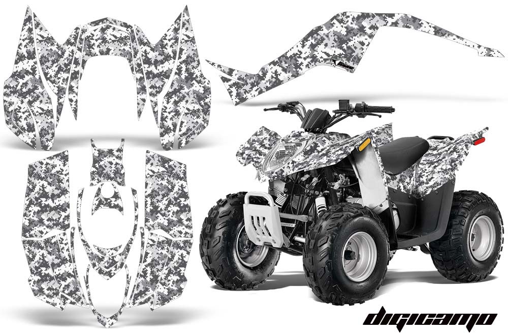 Arctic Cat DVX50 ATV Graphic Kit - 2008-2017 Digi Camo White