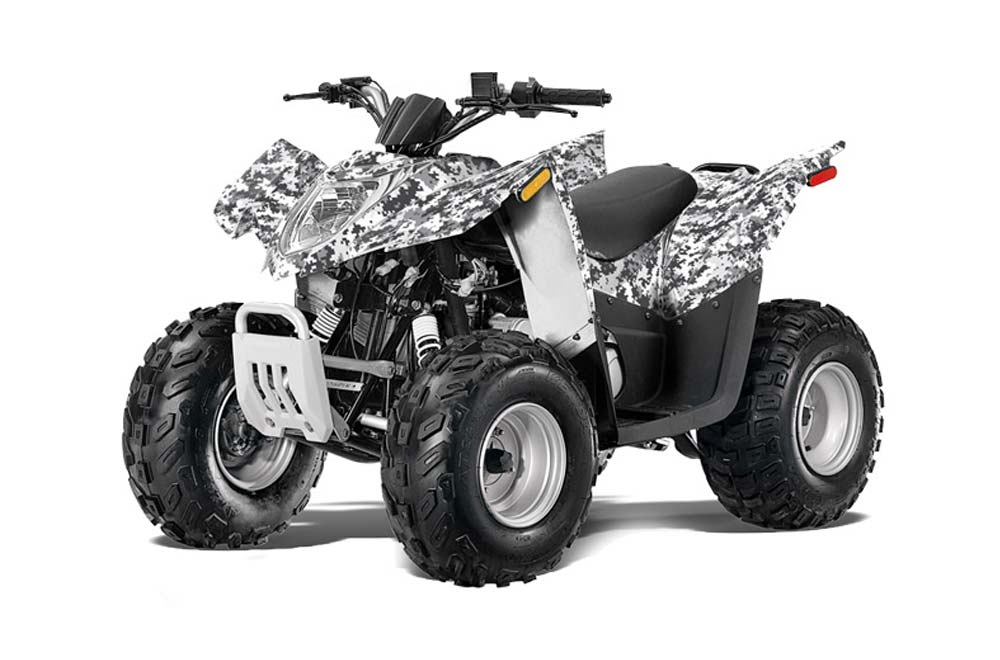 Arctic Cat DVX90 ATV Graphic Kit - 2008-2017 Digi Camo White