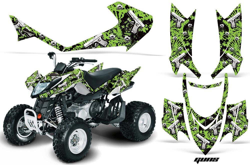 Arctic Cat DVX250 ATV Custom Graphic Kit - All Years