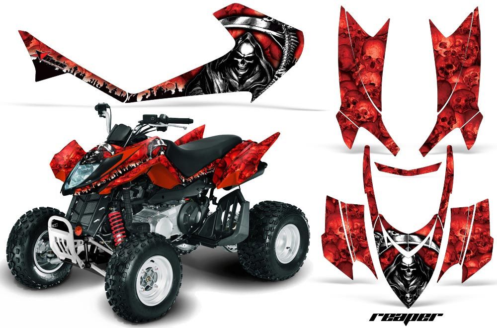 Arctic Cat DVX250 ATV Custom Graphic Kit - All Years
