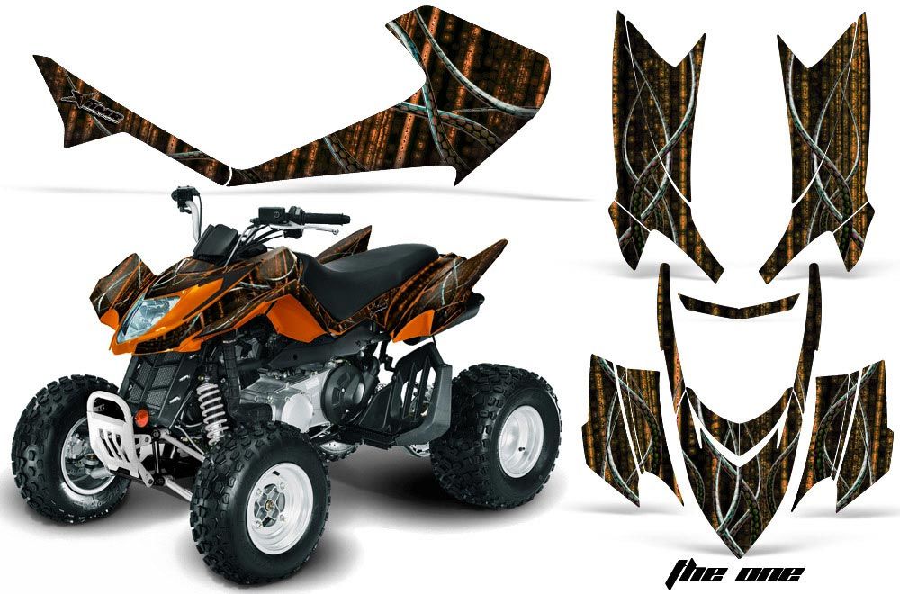 Arctic Cat DVX250 ATV Custom Graphic Kit - All Years