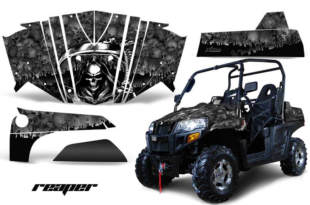Bennche Spire 800 Graphic Kit - All Years Reaper Black