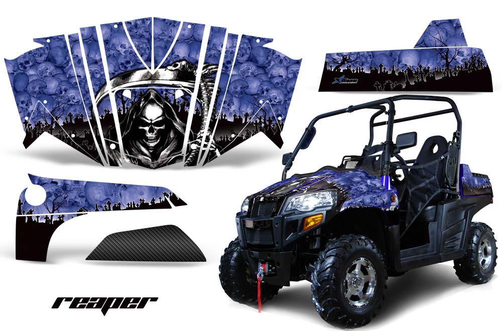 Bennche Spire 800 Graphic Kit - All Years Reaper Blue