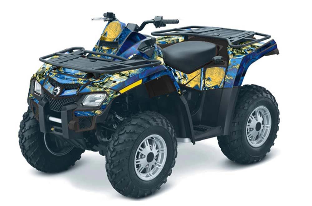 Can Am Outlander EFI 500 / 650 / 800 / 1000 ATV Graphic Kit - 2006-2011 Live After Death