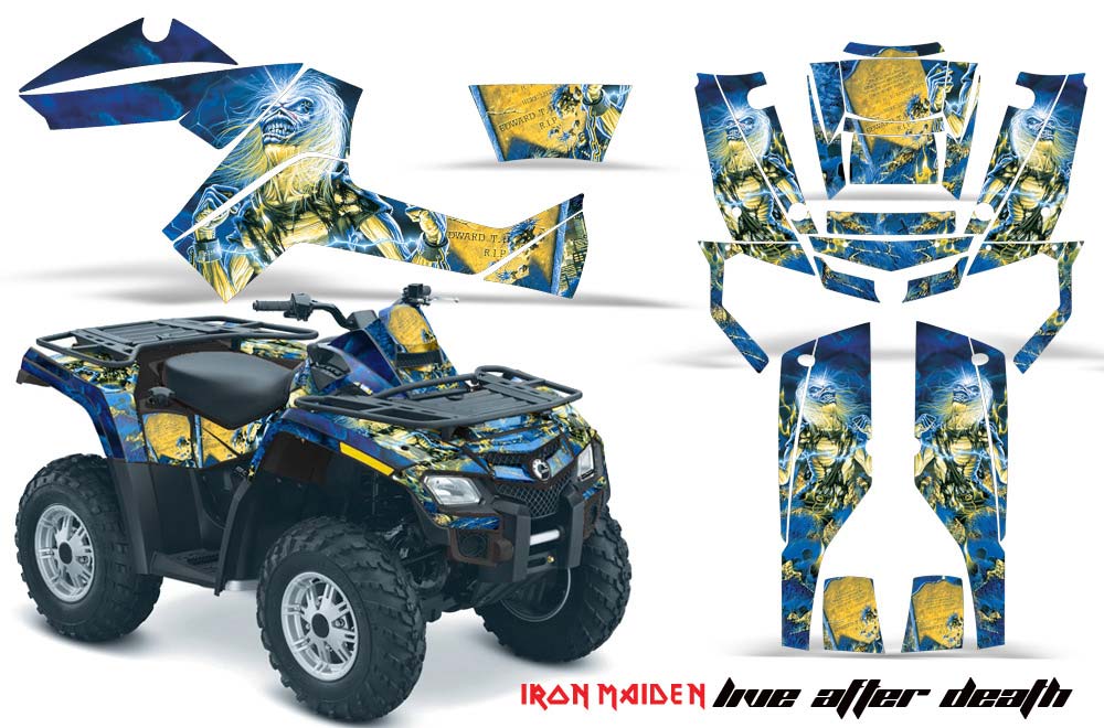Can Am Outlander EFI 500 / 650 / 800 / 1000 ATV Graphic Kit - 2006-2011 Live After Death