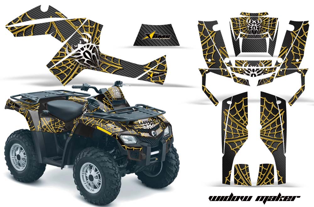 Can Am Outlander EFI 500 / 650 / 800 / 1000 ATV Custom Graphic Kit - 2006-2011