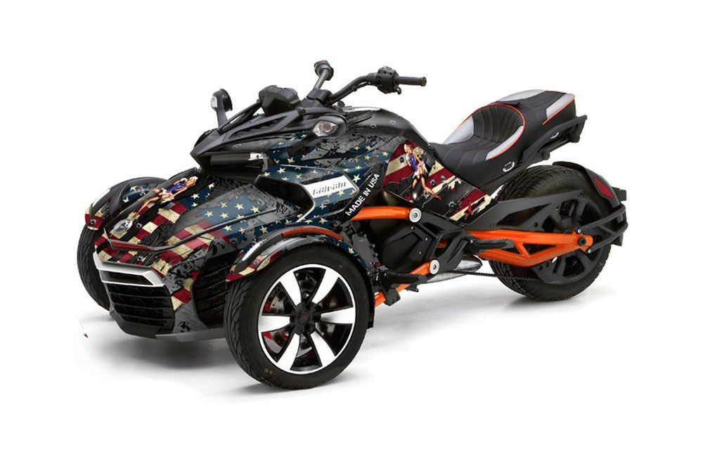 Can Am F3-S Spyder Graphic Kit - All Years WW2