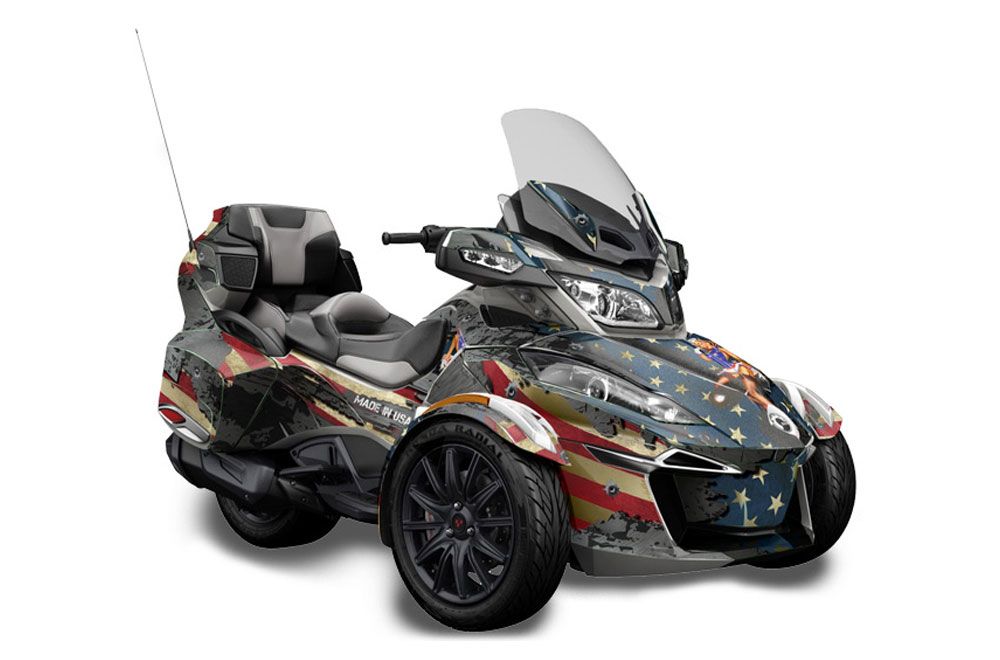 Can Am BRP (RTS) Spyder w/ Trim Kit Graphic Kit - 2013-2016 WW2