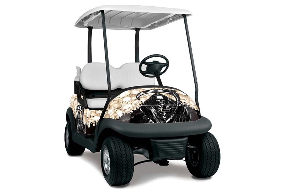 Club Car Precedent I2 Golf Cart Graphic Kit - 2006-2017 Reaper Cream