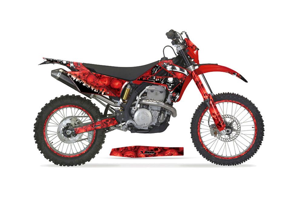 Gas Gas EC 250 Dirt Bike Graphic Kit - 2009-2010 Reaper Red