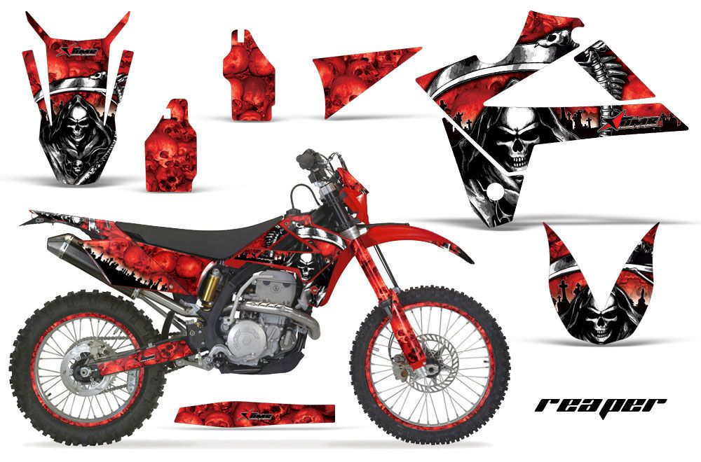 Gas Gas EC 250 Dirt Bike Graphic Kit - 2009-2010 Reaper Red
