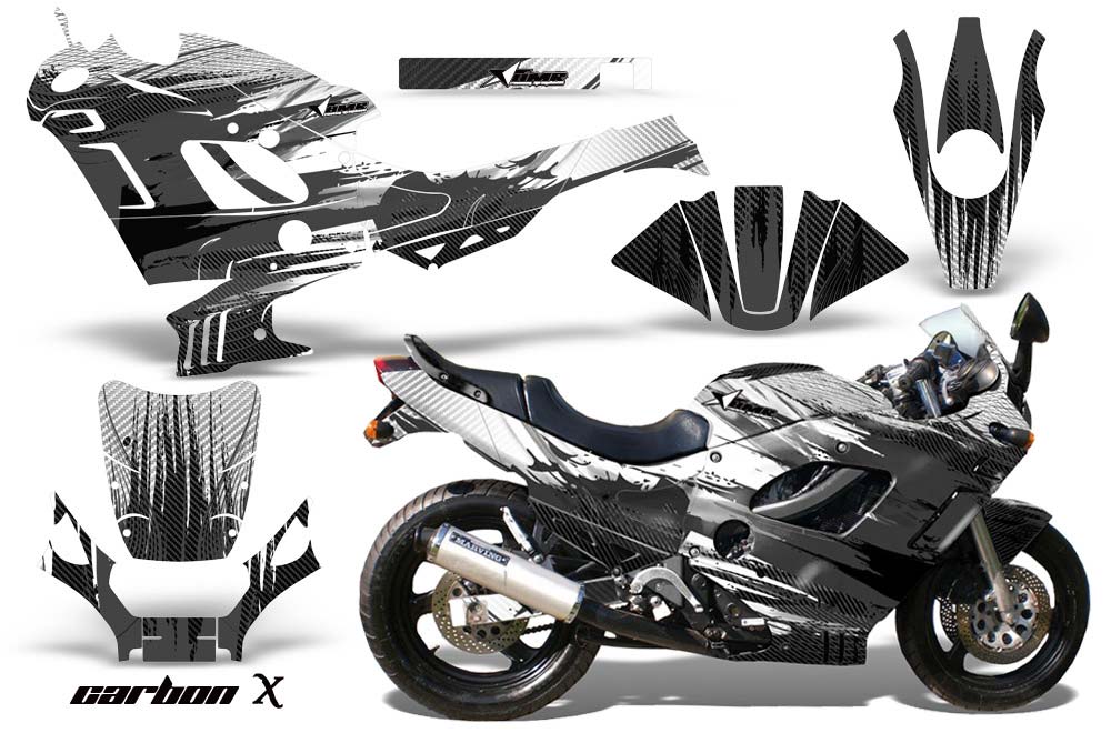 Suzuki GSXR 600F / 750F Katana Graphic Kit - 1988-1997 Carbon X Black
