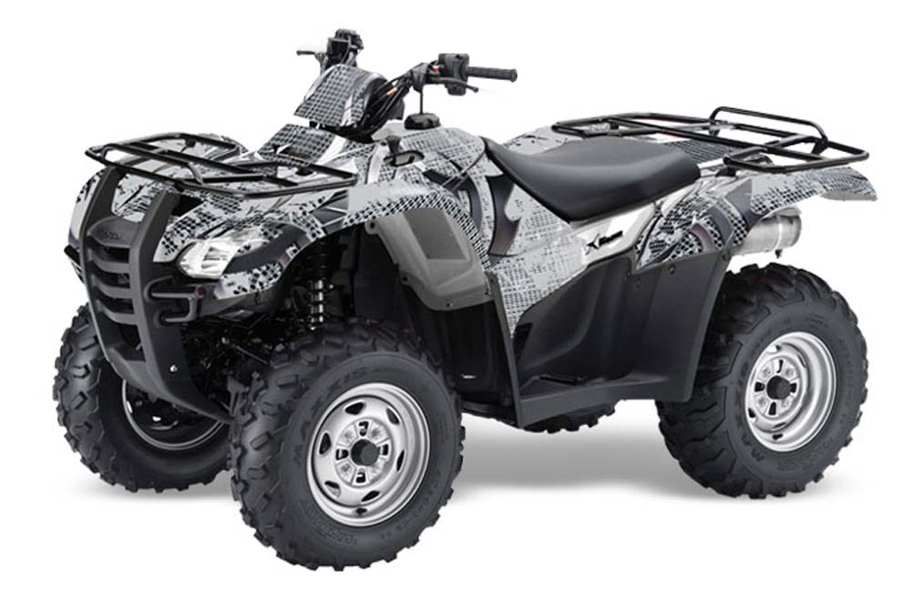 Honda Rancher AT ATV Graphic Kit - 2007-2013 Deaden Silver