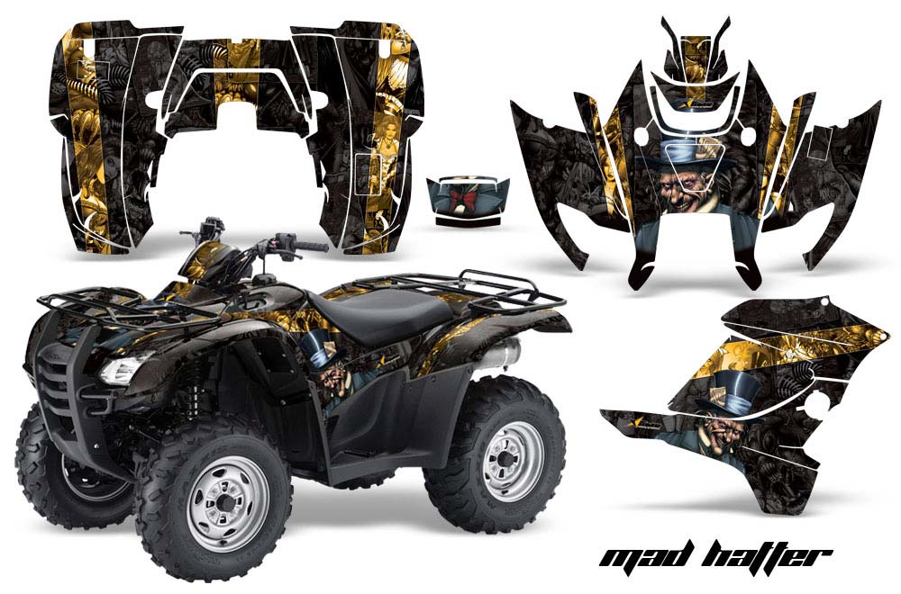 Honda Rancher AT ATV Custom Graphic Kit - 2007-2013
