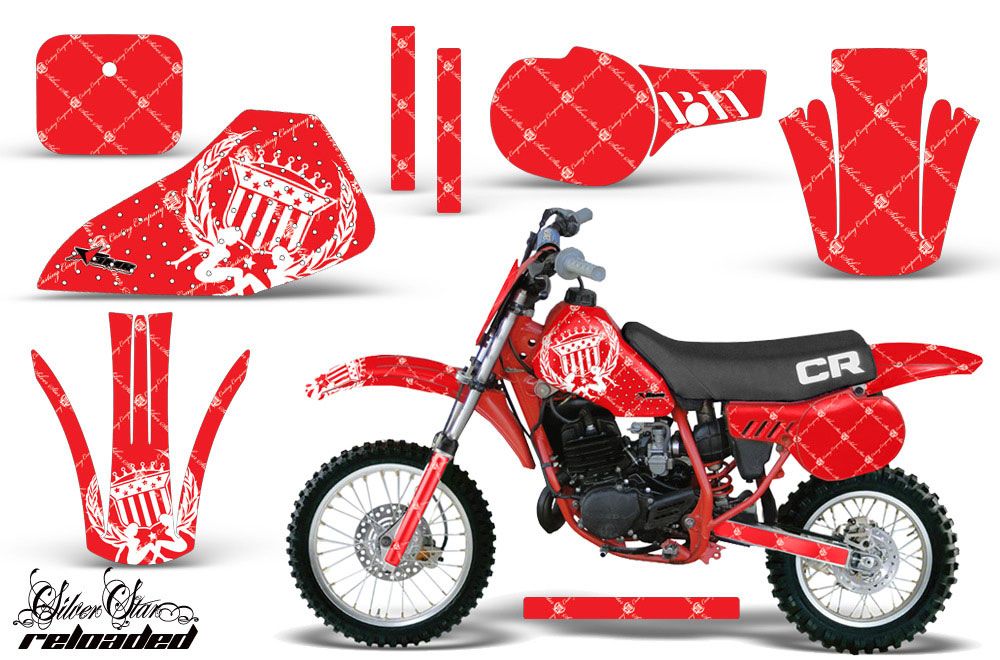 Honda CR60 Dirt Bike Custom Graphic Kit - 1984-1985