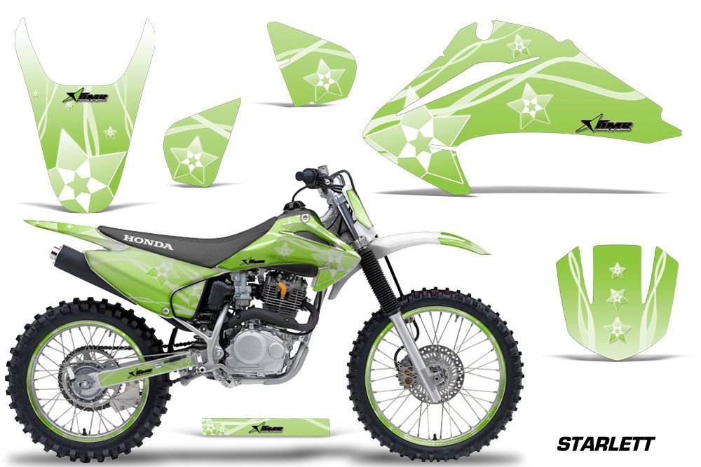 Honda CRF150 F Dirt Bike Graphic Kit - 2003-2007 Starlett Green