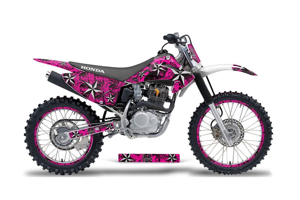 Honda CRF230 F Dirt Bike Graphic Kit - 2003-2007 Northstar Pink