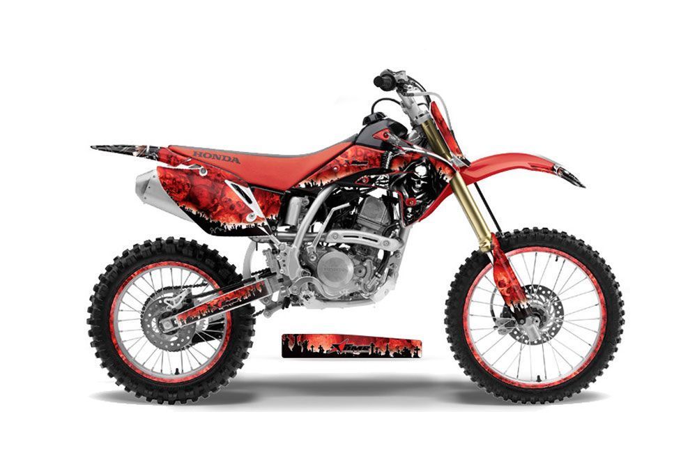 Honda CRF150 R Dirt Bike Graphic Kit - 2007-2016 Reaper Red
