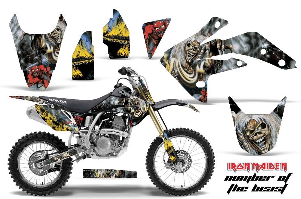 Honda CRF150 R Dirt Bike Graphic Kit - 2007-2016 Number of the Beast