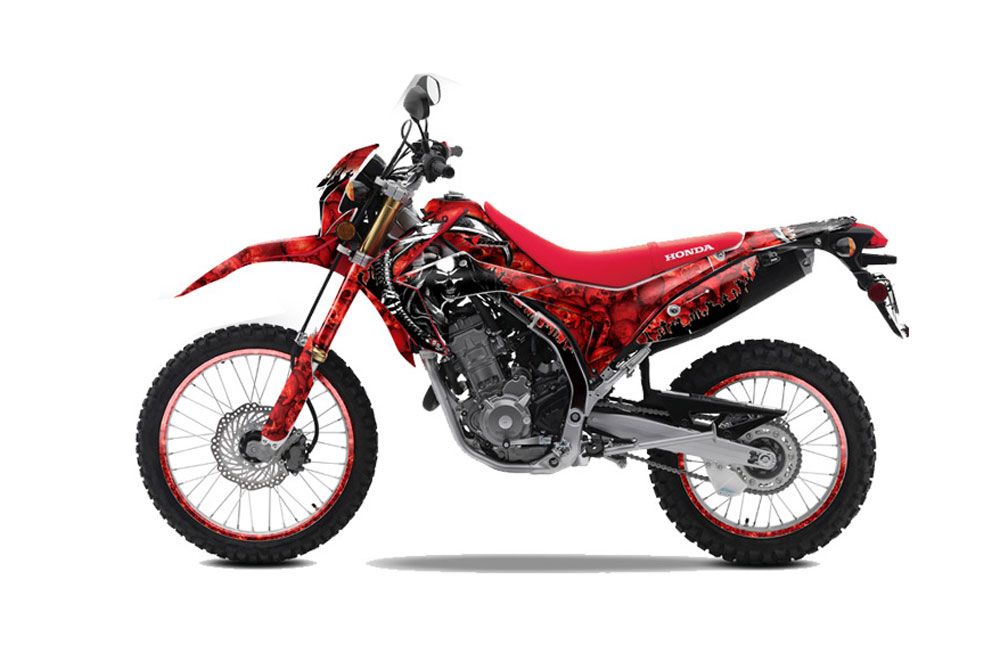 Honda CRF250 L Enduro Dirt Bike Graphic Kit - 2013-2016 Reaper Red