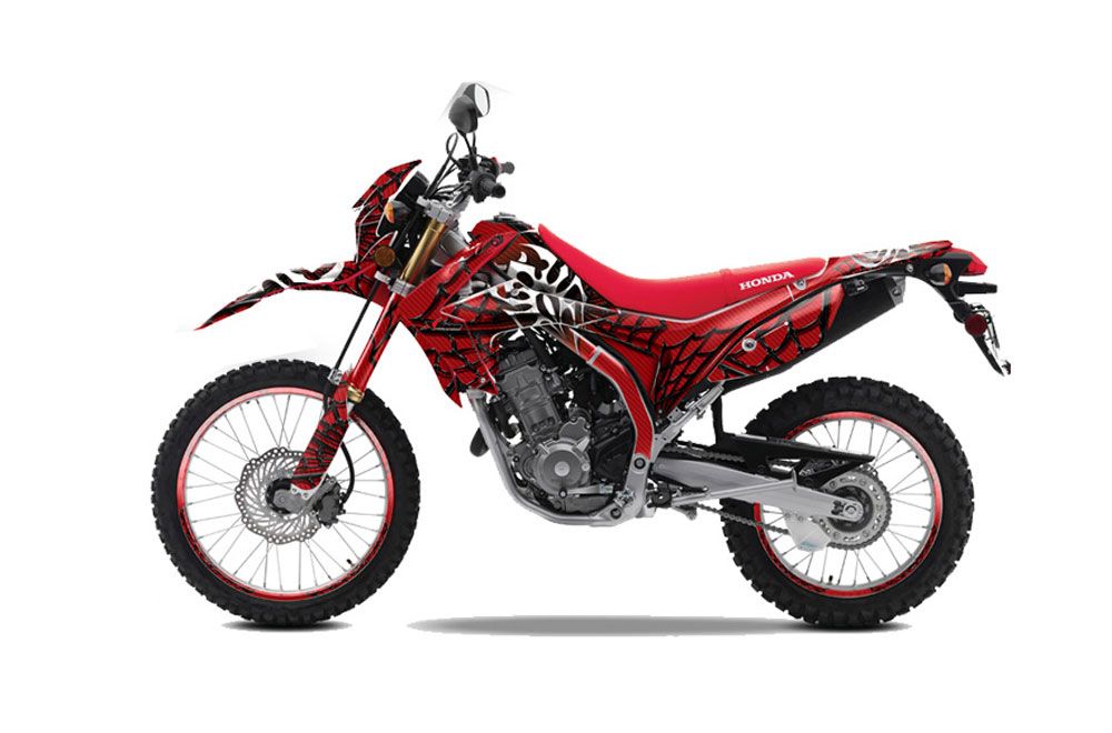 Honda CRF250 L Enduro Dirt Bike Graphic Kit - 2013-2016 Widow Maker Red