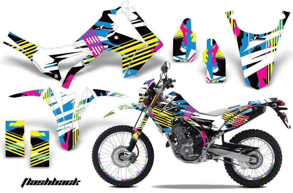 Honda CRF250 L Enduro Dirt Bike Graphic Kit - 2013-2016 Flashback