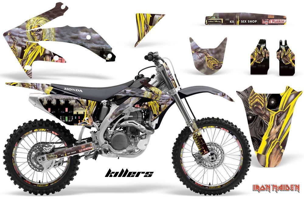 Honda CRF450 R Dirt Bike Graphic Kit - 2002-2012 Killers