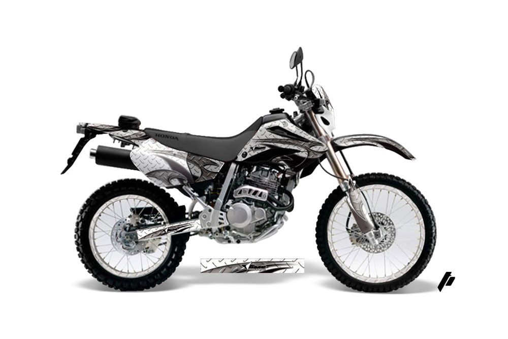 Honda XR250 SM Dirt Bike Graphic Kit - 2003-2005 Tribal Flames