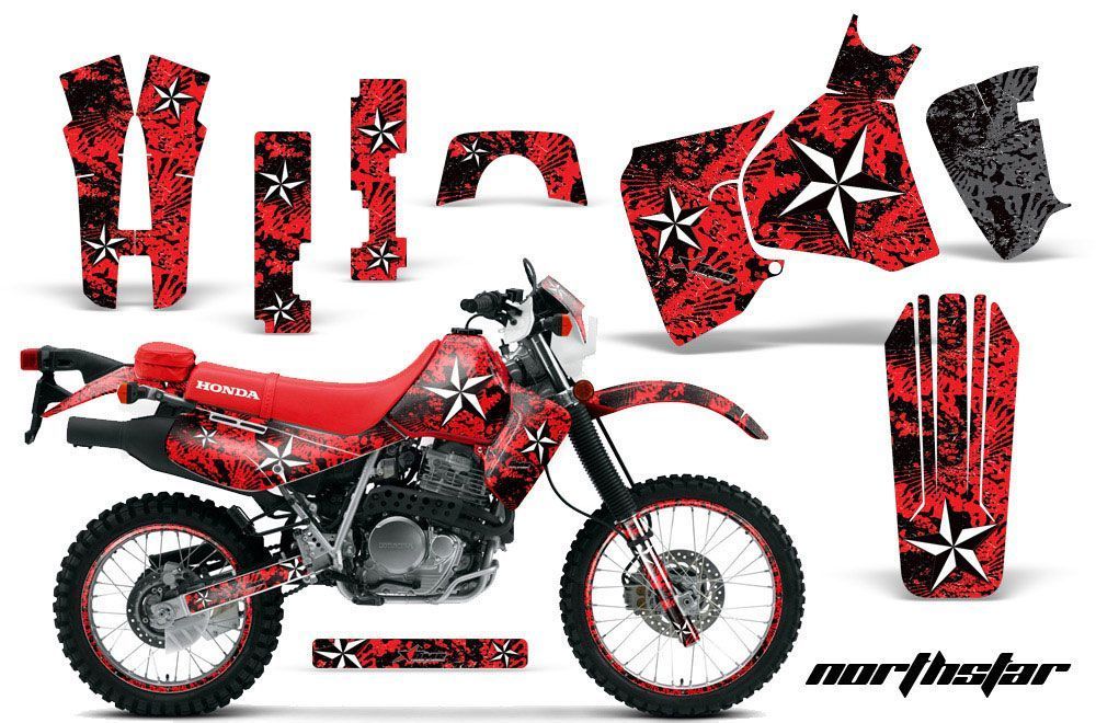 Honda XR650L Dirt Bike Graphic Kit - 1993-2018 Northstar Red