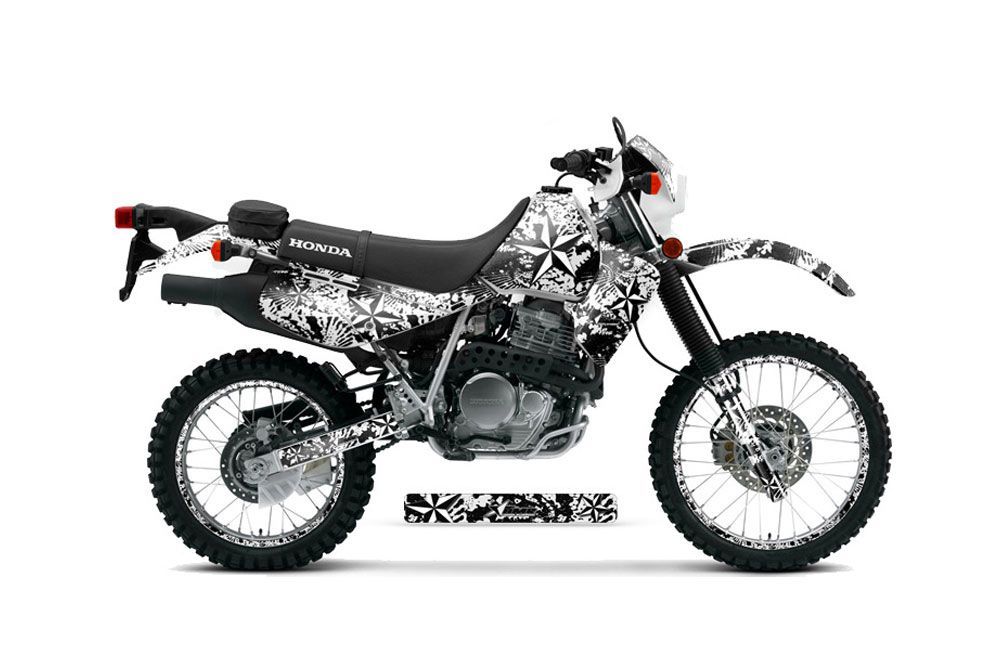 Honda XR650L Dirt Bike Graphic Kit - 1993-2018 Northstar White