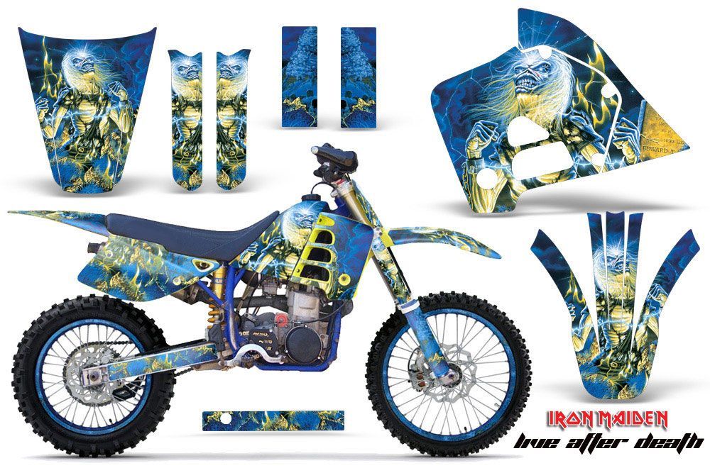 Husaberg FC 501 Dirt Bike Graphic Kit - 1997-1999 Live After Death