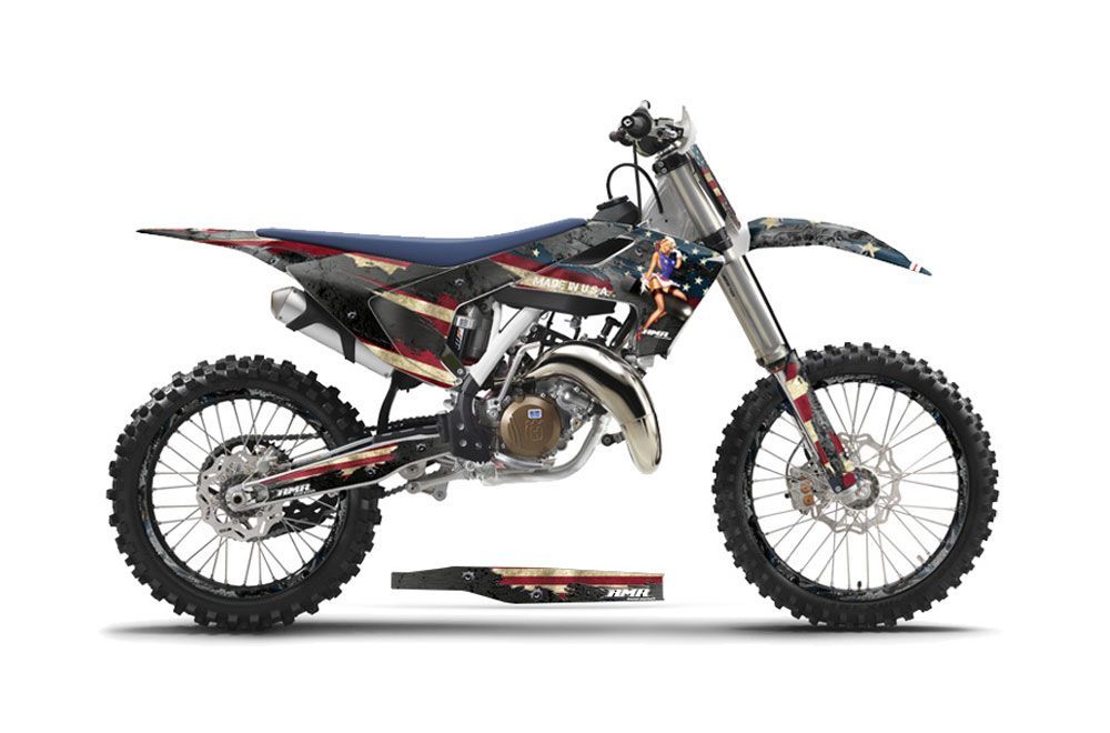 Husqvarna FC 250 Dirt Bike Graphic Kit - 2016-2017 WW2