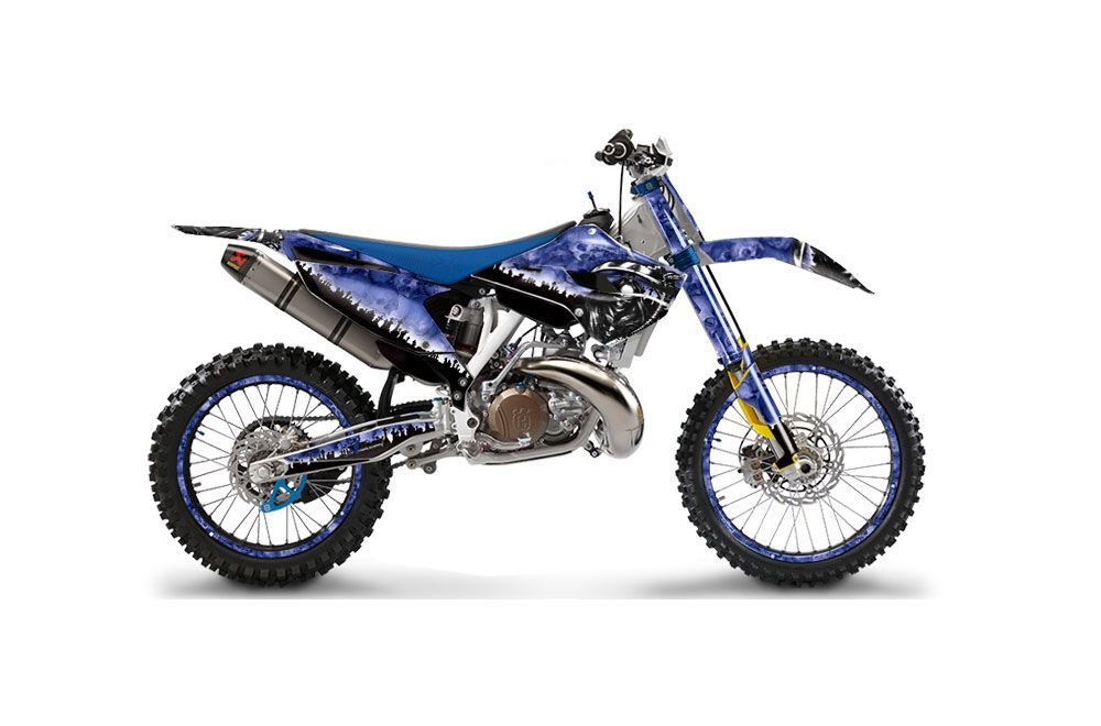 Husqvarna TC / FC 300 Dirt Bike Graphic Kit - 2014-2016 Reaper Blue