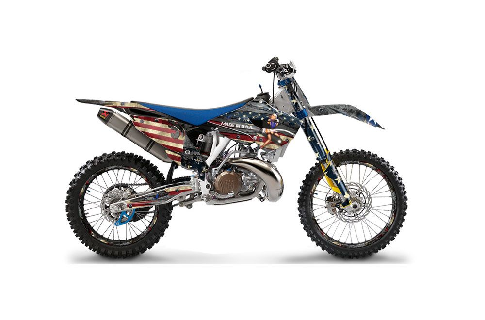 Husqvarna TC / FC 250 Dirt Bike Graphic Kit - 2014-2016 WW2