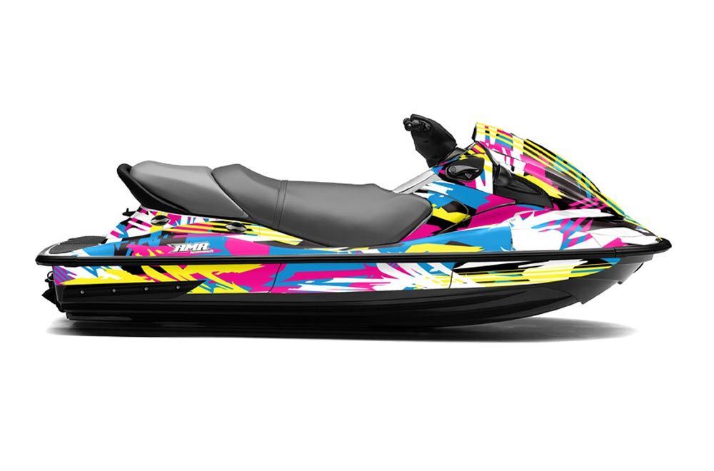 Kawasaki STX 15F Jet Ski Graphic Kit 2003-2018 Flashback