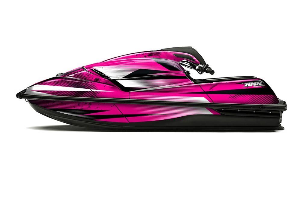 Kawasaki SX-R SXR JS1500 Jet Ski Graphic Kawi Kit 2017-2020 Empire Pink