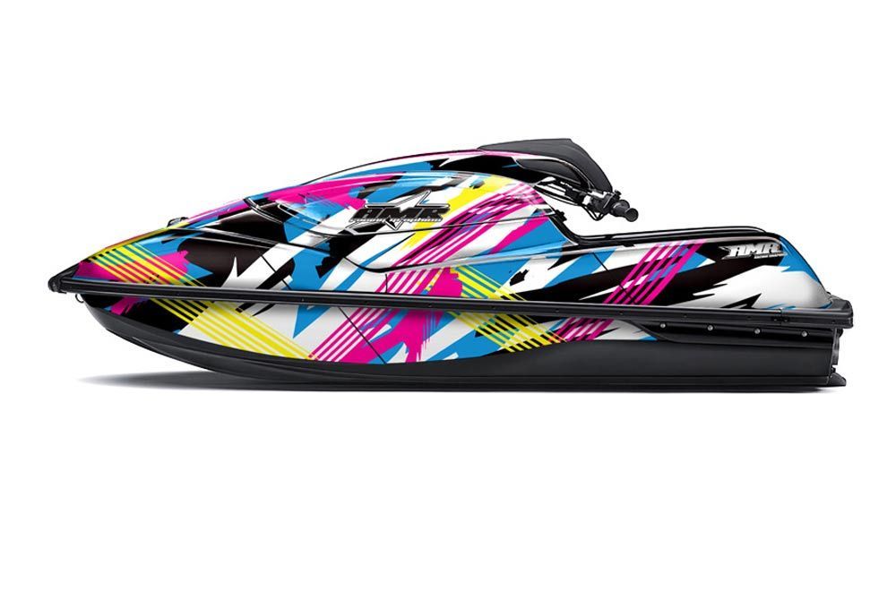 Kawasaki SX-R SXR JS1500 Jet Ski Graphic Kawi Kit 2017-2020 Flashback