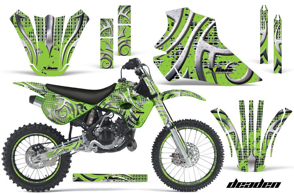 Kawasaki KX80 Dirt Bike Custom Graphic Kit - 1995-1997