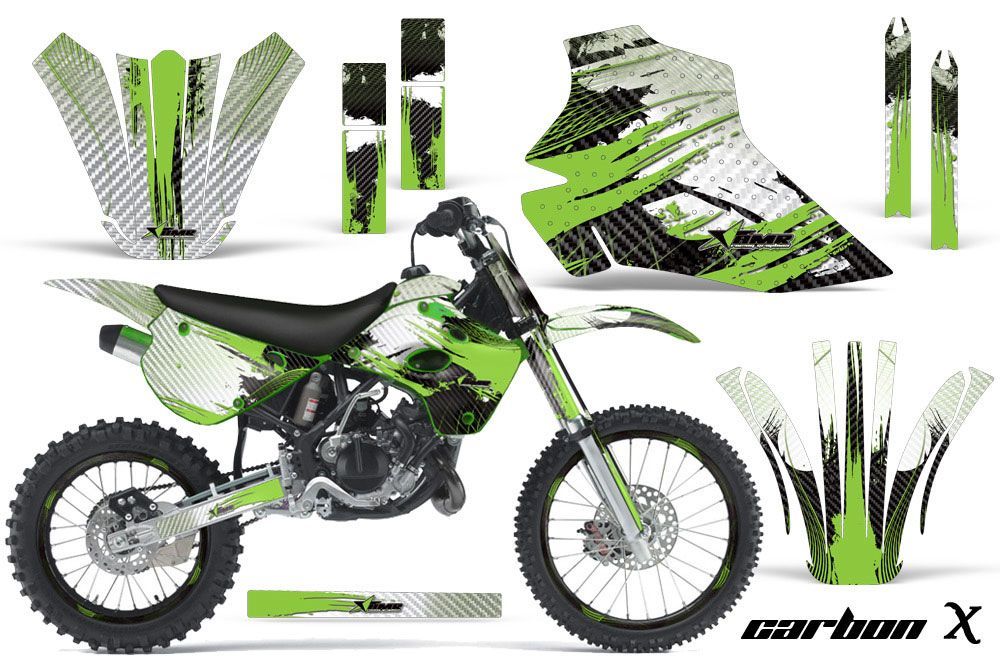 Kawasaki KX80 Dirt Bike Custom Graphic Kit - 1995-1997