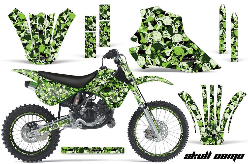 Kawasaki KX80 Dirt Bike Custom Graphic Kit - 1995-1997