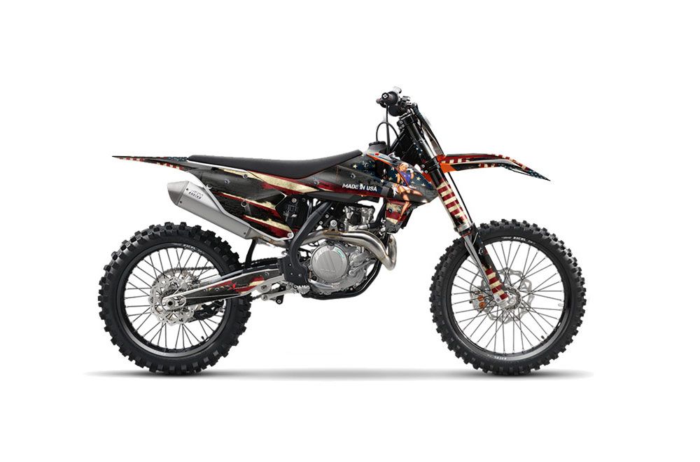 KTM C10 SX / SX-F / XC-F Dirt Bike Graphic Kit - 2016-2020 WW2