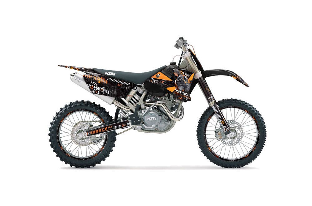 KTM C1 EXC Dirt Bike Graphic Kit - 2003-2004 Toxicity Orange
