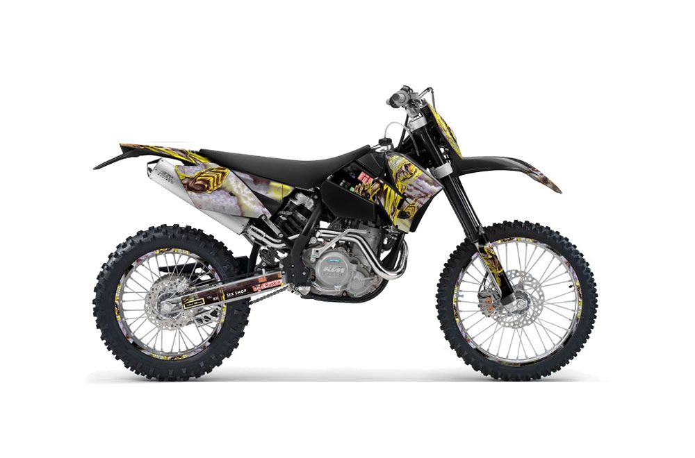 KTM C4 EXC Dirt Bike Graphic Kit - 2005-2007 Killers